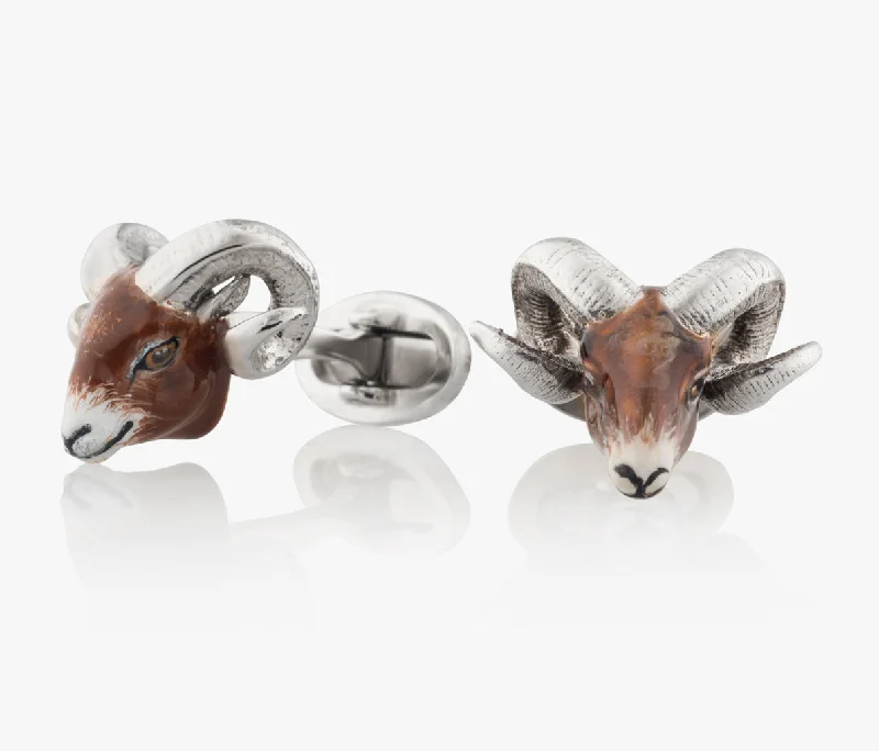 Best cufflinks for anniversary gifts with intricate designs and personal touches-Aries