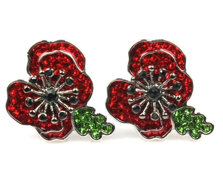 Cufflinks with nautical themes for a coastal and maritime-inspired accessory-Poppy Cufflinks