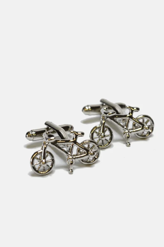 Elegant cufflinks with unique designs for a stylish and sophisticated look-Bike Cufflinks