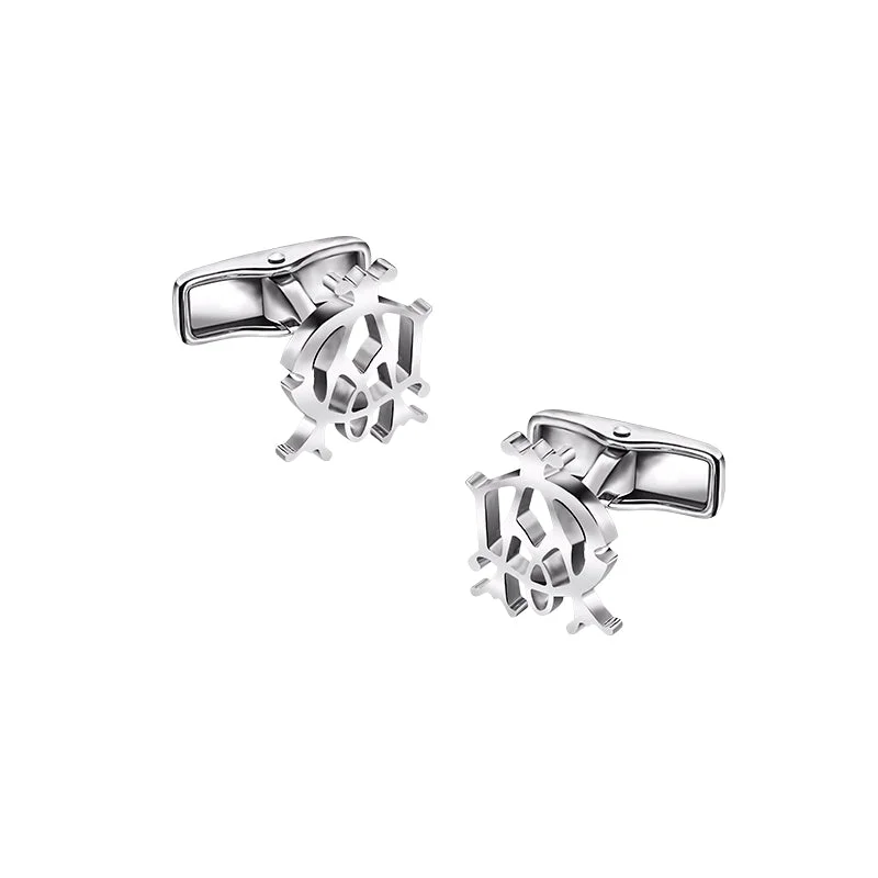 Best cufflinks with polished titanium for a modern, sleek design-ALFRED DUNHILL  <p>  Cufflinks </p> <p>  925 silver </p> <p> <FONT SIZE=2>   JTJ0227K </font> </p>