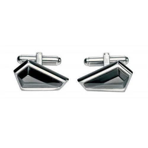 Best cufflinks with intricate craftsmanship for a high-quality, durable finish-Fred Bennett Stainless Steel Cufflinks V428