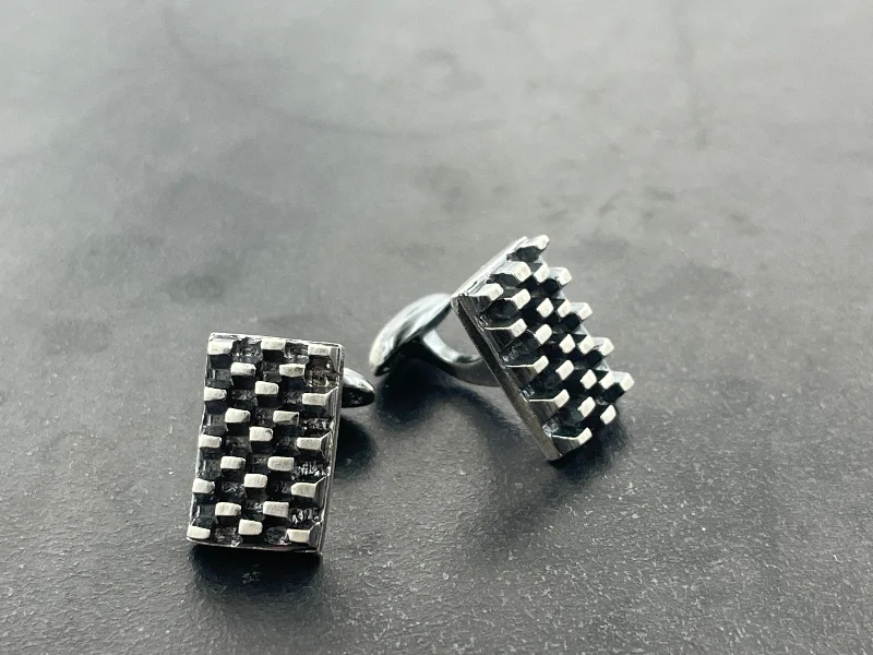 Best cufflinks for business attire with simple, sleek designs for professionals-Velocity Simple Cufflinks