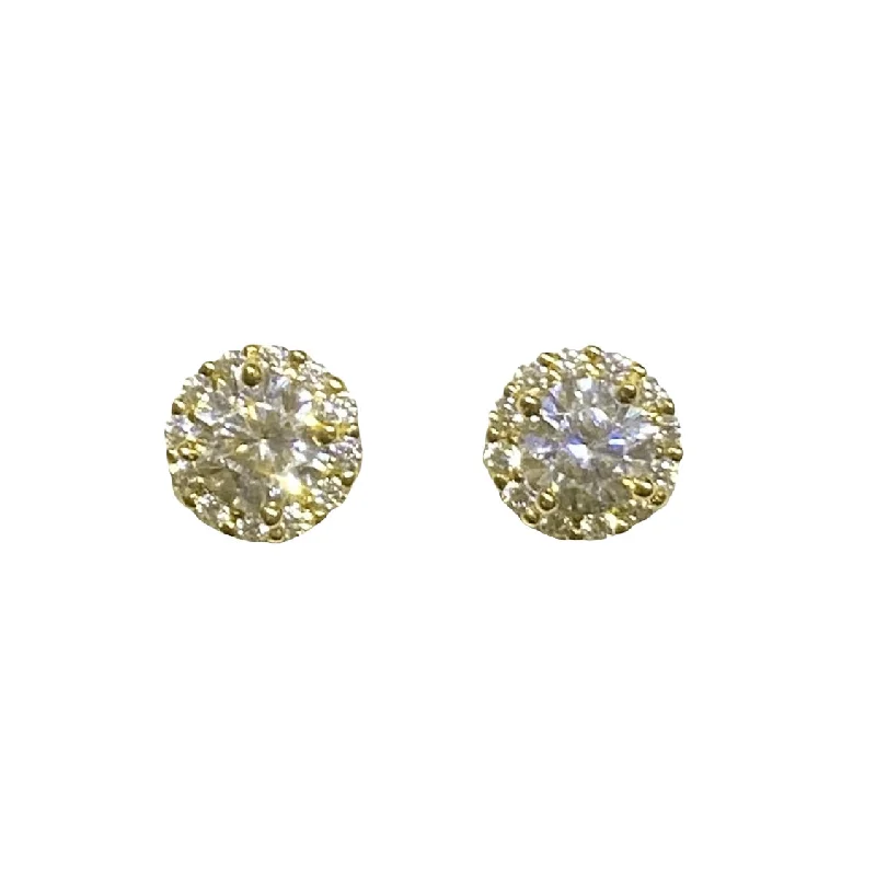 Best hoop earrings with sterling silver for an affordable and chic design-Adriene Round (S) Studs