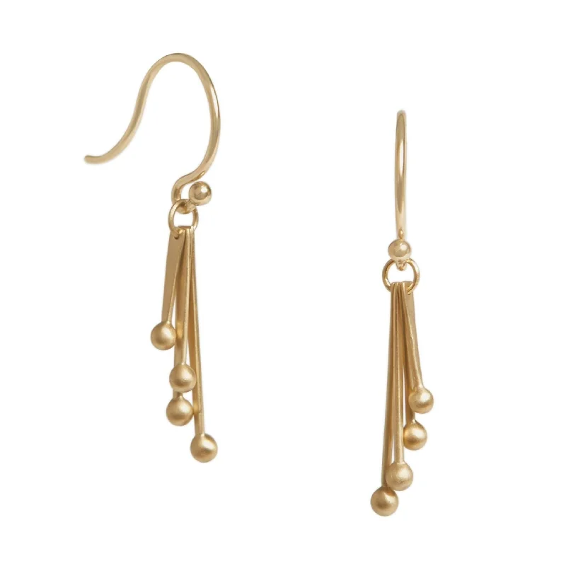 Best hoop earrings with baroque pearls for a luxurious and elegant vibe-<!--ER430--> four matchsticks earrings