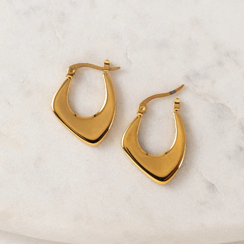 Best hoop earrings with snake chain details for a sleek and modern touch-Lila Hoop Earrings