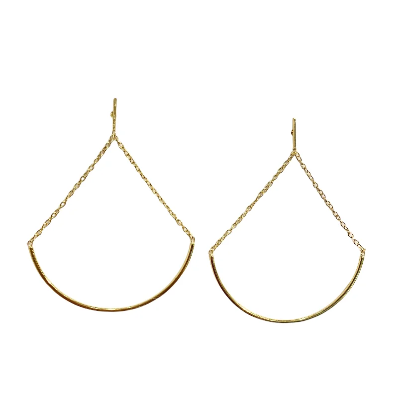 Best hoop earrings with minimal embellishments for a sleek and modern look-Geovana Teardrop Earring