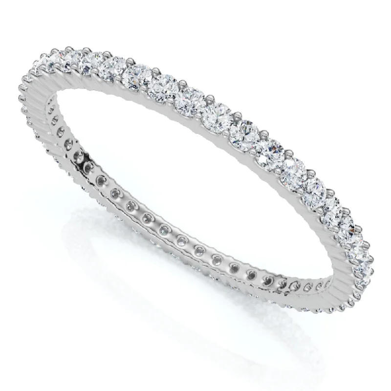 14k white gold