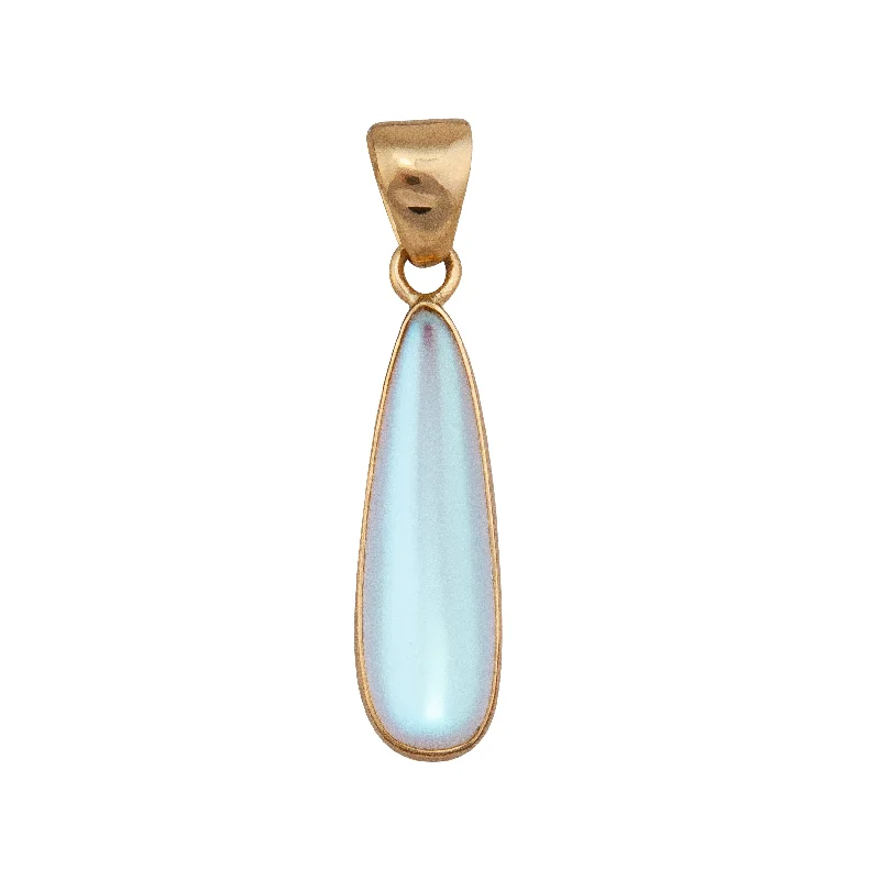 Best necklaces and pendants with zodiac signs for a celestial, astrology-inspired vibe-Alchemia Luminite Teardrop Pendant