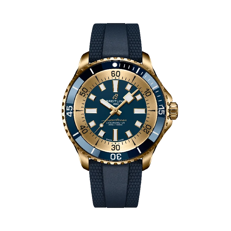 Best necklaces and pendants with sterling silver for an affordable yet stylish choice-SUPEROCEAN AUTOMATIC 44- BRONZE