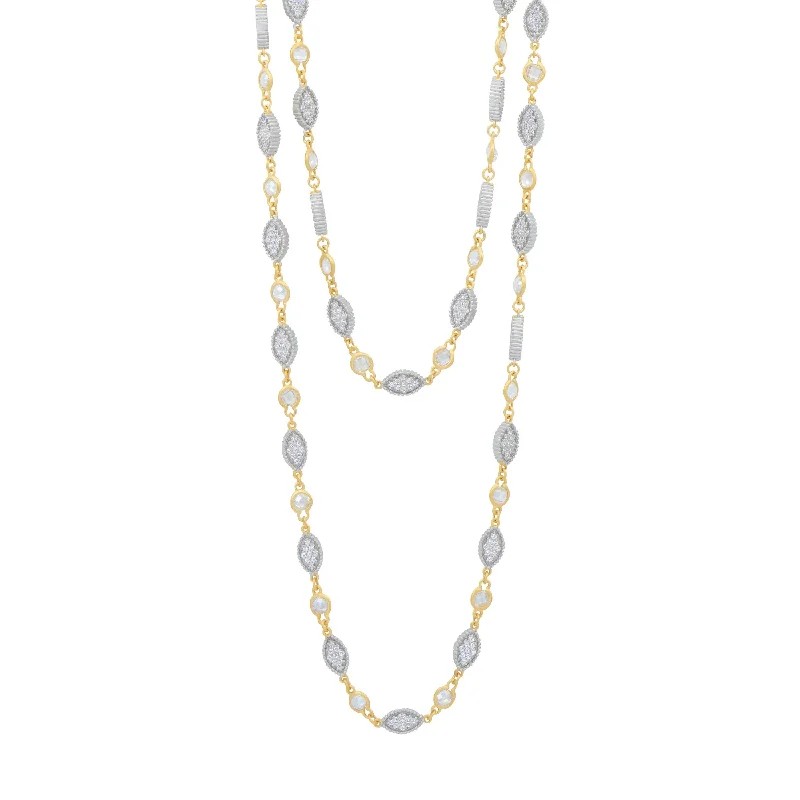 Elegant necklaces and pendants with diamond accents for added sparkle-Brooklyn In Bloom Wrap Necklace