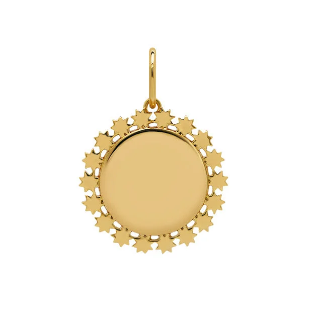 Best necklaces and pendants with emerald gemstones for a rich, sophisticated design-Goldbug Small Star Edge Pendant