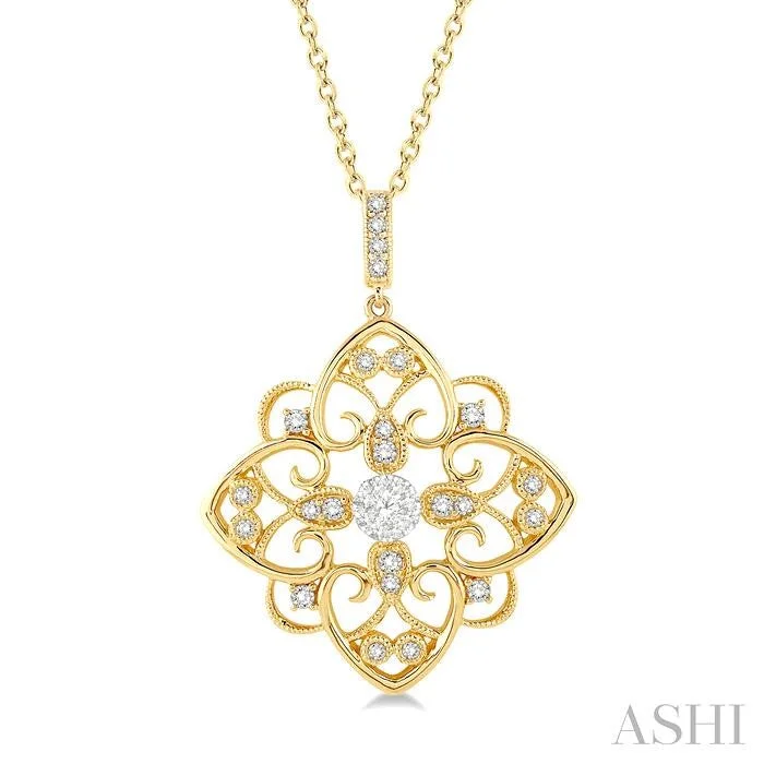 Unique necklaces and pendants with vintage-inspired designs for timeless appeal-LOVEBRIGHT DIAMOND PENDANT