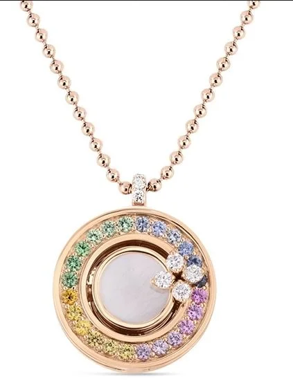 Best necklaces and pendants with heart-shaped lockets for a sentimental keepsake-Roberto Coin Love In Verona Medallion Necklace