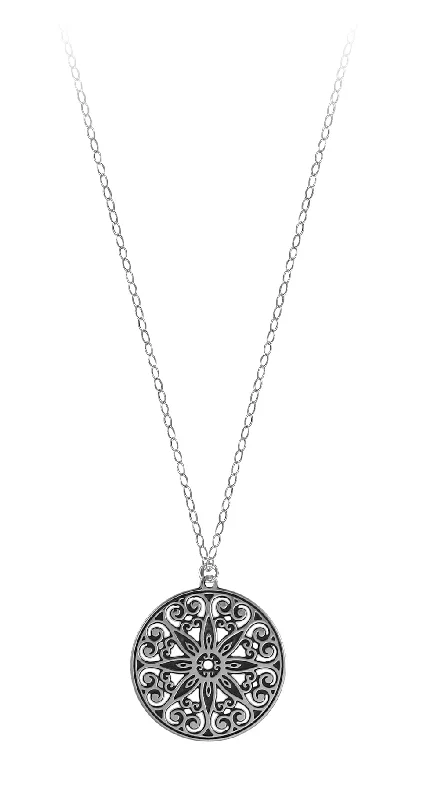 Best necklaces and pendants with adjustable chains for a customizable fit-College of Charleston Round Gate Pendant