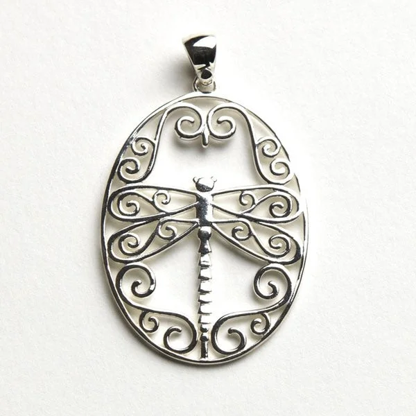 Elegant necklaces and pendants with onyx stones for a sleek, polished look-Southern Gates® Dragonfly Pendant