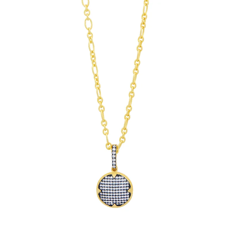 Best necklaces and pendants with layered designs for a chic, stacked look-Signature Times Square Pavé Short Pendant Necklace