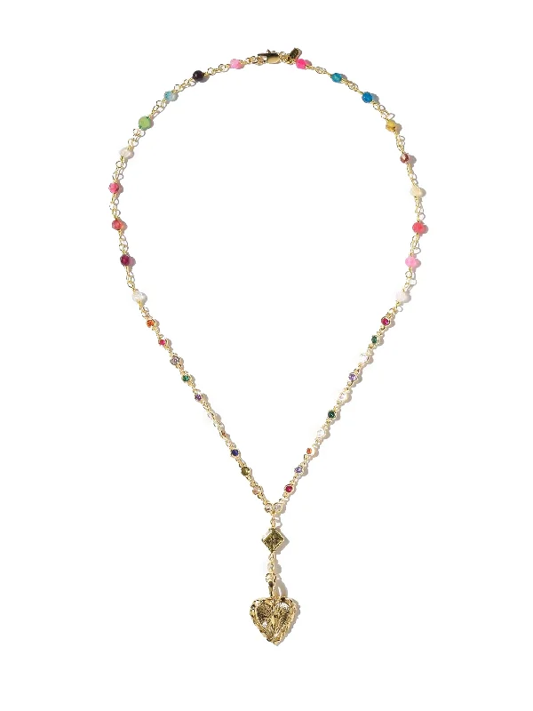 Best necklaces and pendants with art deco elements for a vintage, glamorous design-The Bejeweled Rosary