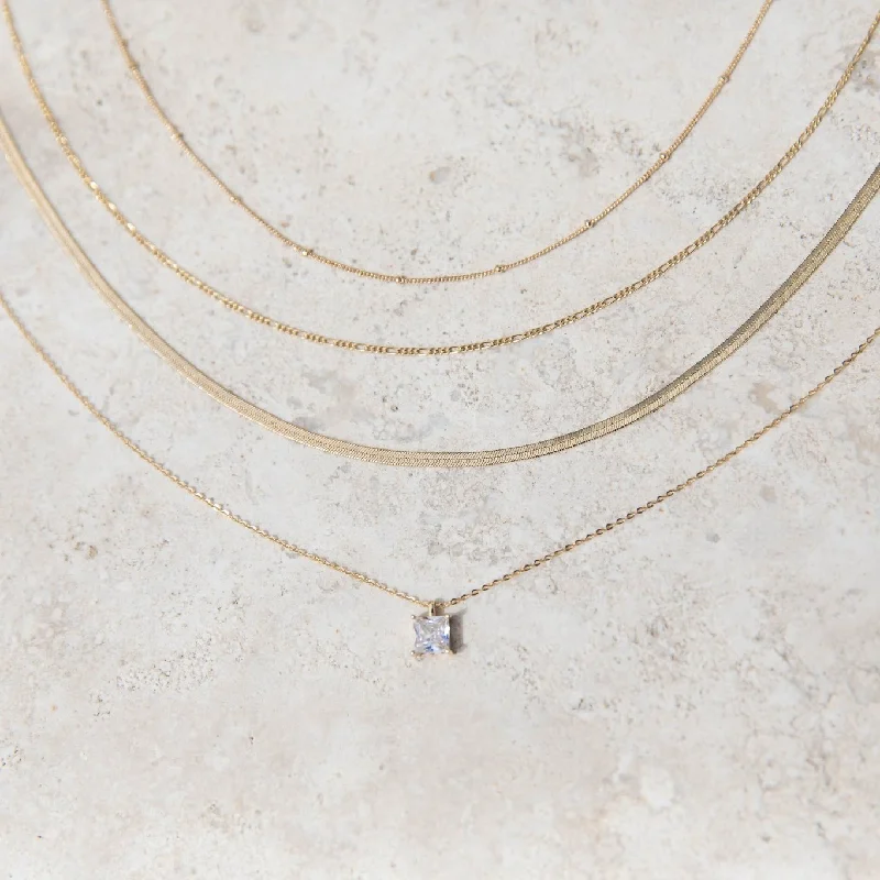 Necklaces and pendants with abstract shapes for a modern, creative appearance-The One Solstice Set