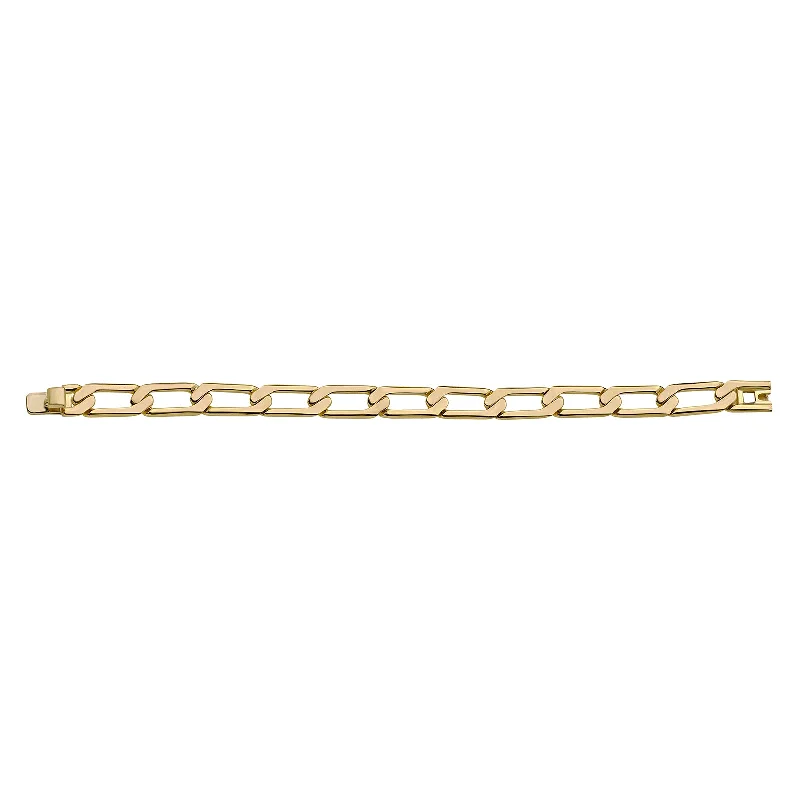 Oversized bangle bracelets with unique textures for a statement-making accessory-Fatto a Mano Chain Bracelet